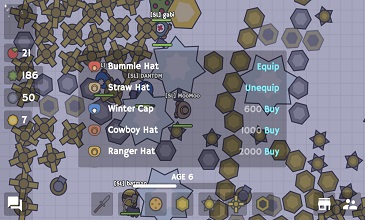 Moomoo.io - Obtaining All Hats & Accessories in a Single Server